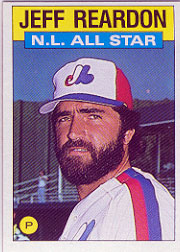 1986 Topps Baseball Cards      711     Jeff Reardon AS